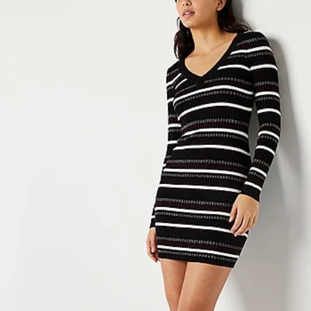 NWT by&by Long Sleeve Sweater Dress